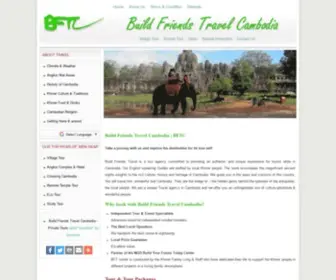 Buildfriendstravel.com(Build Friends Travel Cambodia) Screenshot