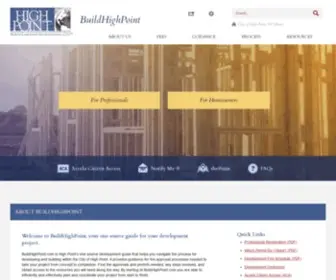 Buildhighpoint.com(Build High Point) Screenshot