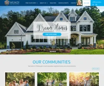 Buildinfinityhomes.com(Infinity Homes) Screenshot