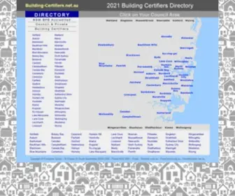 Building-Certifiers.net.au(2021 Building Certifiers Directory) Screenshot