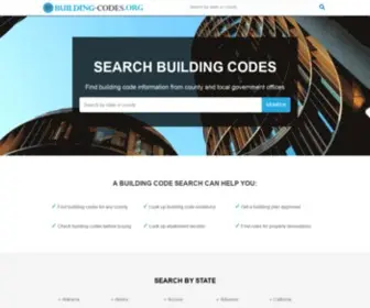 Building-Codes.org(Search Building Codes) Screenshot