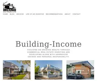 Building-Income.com(Building Income) Screenshot