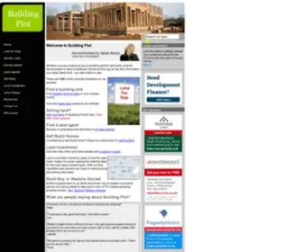 Building-Plot.org.uk(Building Plot) Screenshot