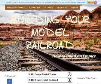 Building-Your-Model-Railroad.com(Model Railroad) Screenshot