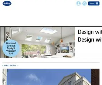 Building.co.uk(The world's leading construction website) Screenshot