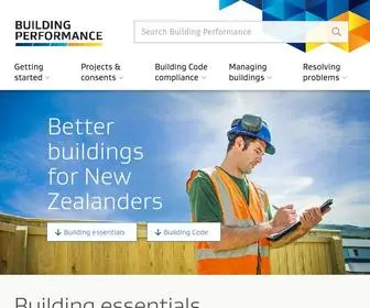 Building.govt.nz(Building Performance) Screenshot