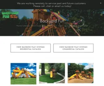 Buildingbackyardfun.com(Backyard Fun) Screenshot