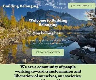 Buildingbelonging.us(Building Belonging) Screenshot