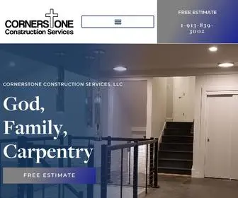 Buildingcornerstone.com(Remodeling in Olathe) Screenshot