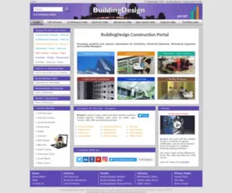 Buildingdesign.co.uk(BuildingDesign Construction Portal for Architects Electrical Engineers Mechanical Engineers & Facility Managers) Screenshot