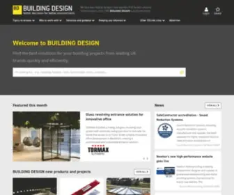 Buildingdesignindex.co.uk(BUILDING DESIGN) Screenshot