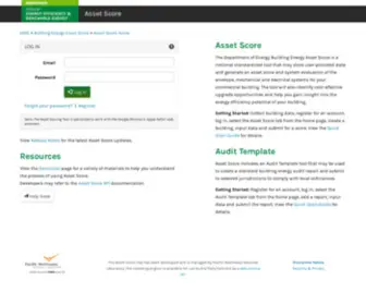 Buildingenergyscore.com(Building Energy Asset Score) Screenshot