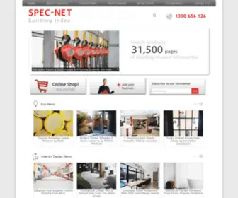 Buildingindex.com(Spec-Net Building Index) Screenshot