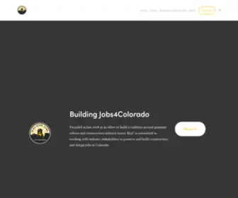 Buildingjobs4Colorado.com(BJ4C) Screenshot