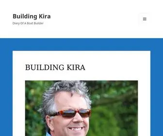 Buildingkira.com(Diary Of A Boat Builder) Screenshot