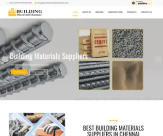 Buildingmaterialchennai.com(Building Materials Suppliers in Chennai) Screenshot