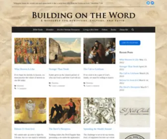 Buildingontheword.org(A Resource for Scripture) Screenshot