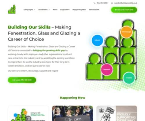 Buildingourskills.co.uk(Building Our Skills) Screenshot