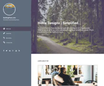 Buildingplans.com(BUILDINGPLANS) Screenshot