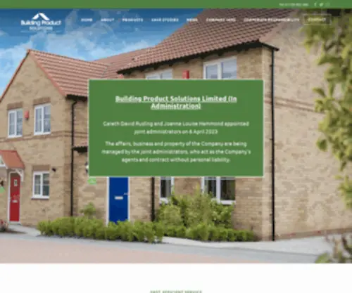 Buildingproductsolutions.co.uk(Web Hosting) Screenshot