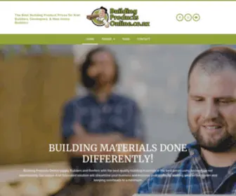 Buildingproductsonline.co.nz(Building Products Online WordPress) Screenshot