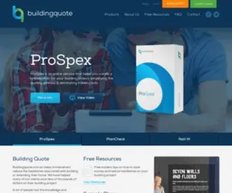 Buildingquote.com.au(Building Quote) Screenshot