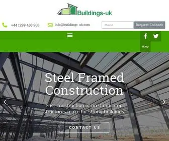 Buildings-UK.com(Steel Frame Buildings) Screenshot