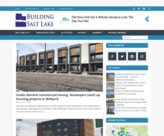 Buildingsaltlake.com(Building salt lake) Screenshot