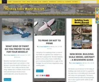 Buildingscalemodelaircraft.com(Building Scale Model Aircraft) Screenshot