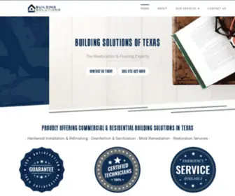 Buildingsolutionsoftexas.com(Building Solutions of Texas) Screenshot