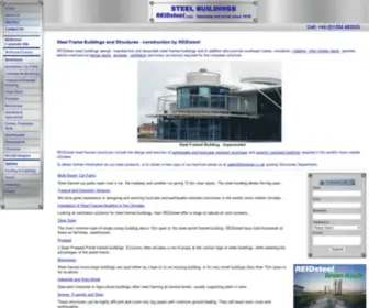 Buildingssteel.com(Steel Framed Buildings) Screenshot