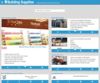 Buildingsuppliesmarshfield.com(Building Supplies) Screenshot