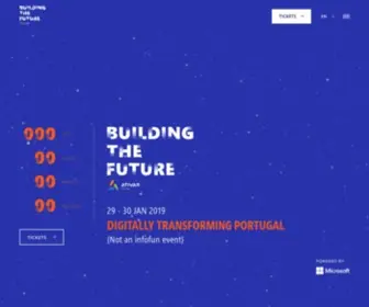 Buildingthefuture.pt(DIGITALLY TRANSFORMING PORTUGAL) Screenshot