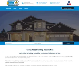 Buildingtopeka.org(Topeka Area Building Association) Screenshot