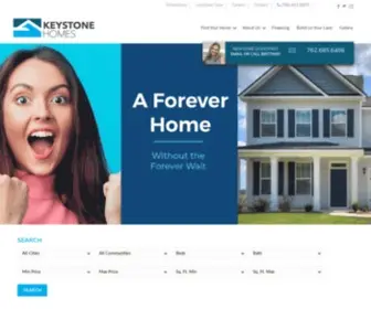 Buildkeystone.com(Keystone Homes brings your dream home alive with quality designs & construction. Keystone Homes) Screenshot