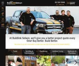 Buildlinkselwyn.co.nz(BuildLink Selwyn) Screenshot