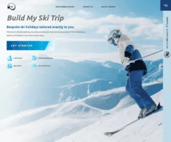 Buildmyskitrip.com(Build My Ski Trip) Screenshot