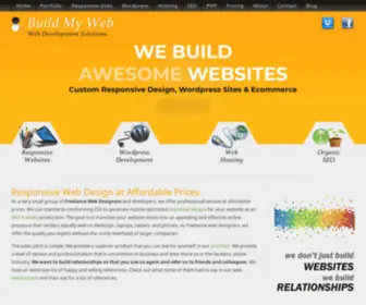 Buildmyweb.org(Freelance Web Designers) Screenshot