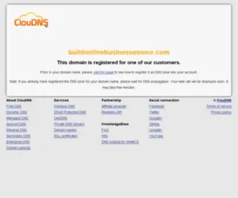 Buildonlinebusinessesnow.com(Online Marketing Now) Screenshot