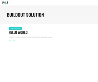Buildoutsolution.com(Build Your Dreams) Screenshot