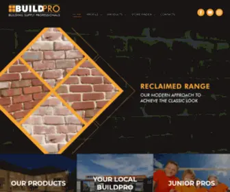 Buildpro.com.au(Premier Building and Landscaping Supply Store) Screenshot