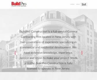 Buildprocs.com(BuildPro) Screenshot