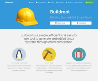 Buildroot.org(Making Embedded Linux Easy) Screenshot