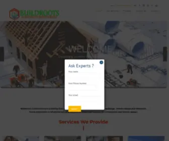 Buildrootsconstructions.com(Home/villa construction company) Screenshot