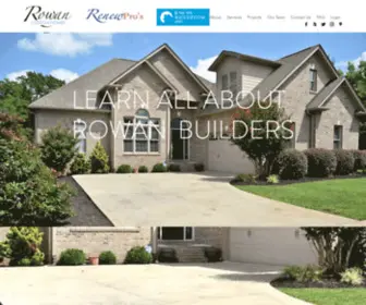 Buildrowan.com(Rowan Custom Homes) Screenshot