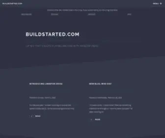 Buildstarted.com(Buildstarted's ramblings) Screenshot