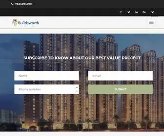 Buildsworths.com(Buildsworth Structeco) Screenshot