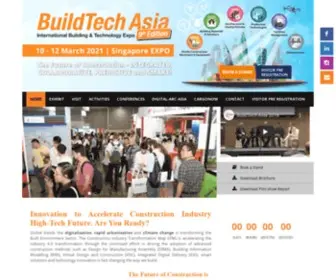 Buildtechasia.com(Buildtech AsiaBuildTech Asia) Screenshot