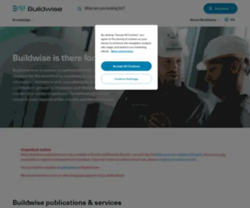 Buildwise.be(Buildwise (voorheen WTCB)) Screenshot