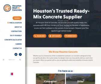 Buildwithhsc.com(Concrete Company) Screenshot